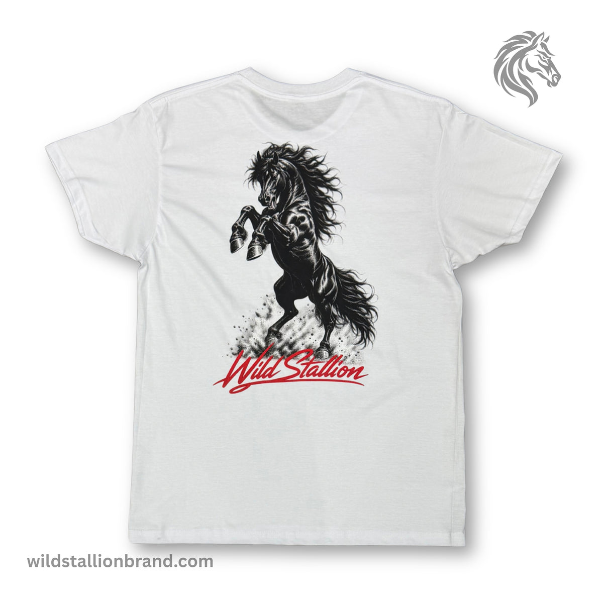Untamed Stallion "Premium White T-Shirt"